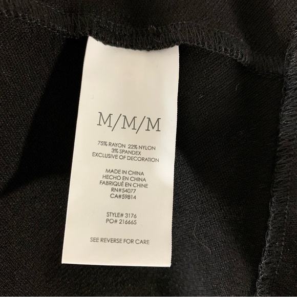 CAbi 3176 Convertible Zip Off Jacket Coat Black - Picture 15 of 15